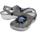 custom georgia state panthers cracked ground texture clog best selling