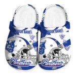 custom georgia state panthers football helmet clog best selling