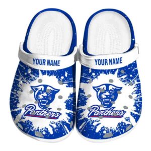 custom georgia state panthers splash art clog best selling
