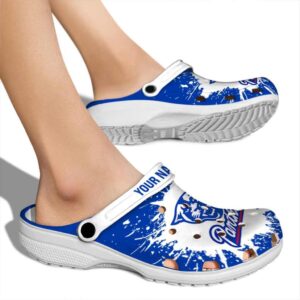 custom georgia state panthers splash art clog fashion forward