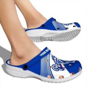 custom georgia state panthers vibrant dual tone clog fashion forward