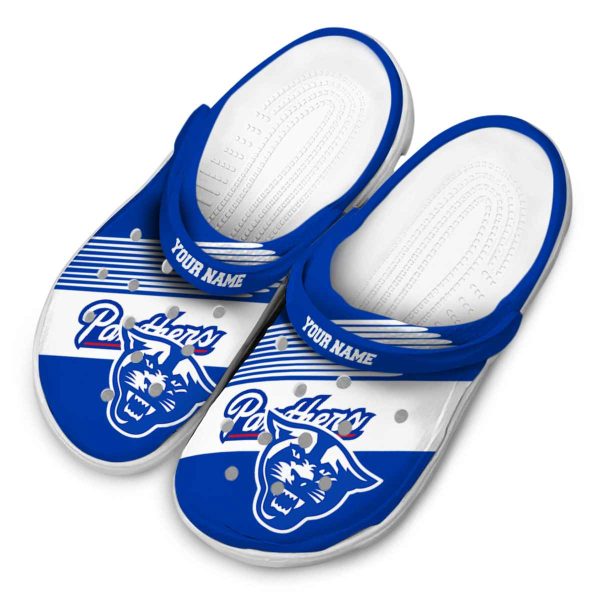 custom georgia state panthers vibrant dual tone clog latest model
