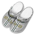 custom georgia tech yellow jackets pinstripe pattern clog best selling