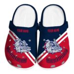 custom gonzaga bulldogs baseball motif clog best selling