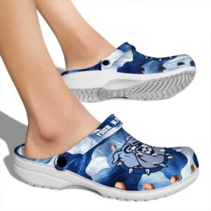custom gonzaga bulldogs ocean waves clog fashion forward