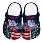 custom gonzaga bulldogs star spangled side pattern clog best selling