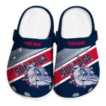 custom gonzaga bulldogs vibrant dual tone clog best selling