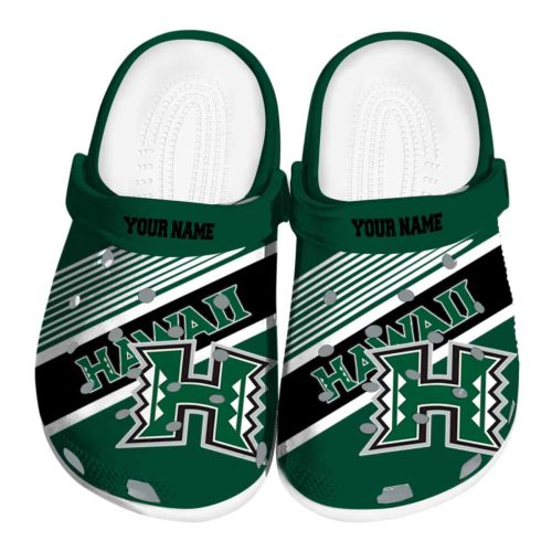 custom hawaii rainbow warriors vibrant dual tone clog best selling