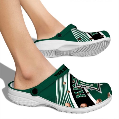 custom hawaii rainbow warriors vibrant dual tone clog fashion forward