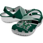 custom hawaii rainbow warriors vibrant dual tone clog best selling