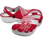 custom houston cougars vibrant dual tone clog best selling