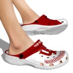custom indiana hoosiers baseball motif clog best selling