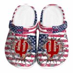 custom indiana hoosiers freedom splinter clog best selling