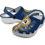 custom indiana pacers contrasting stripes clog best selling