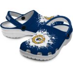 custom indiana pacers splatter background clog best selling