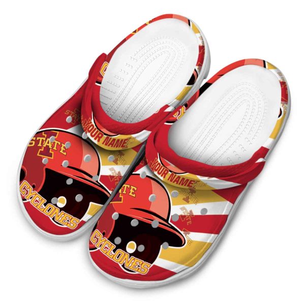 custom iowa state cyclones baseball helmet clog latest model