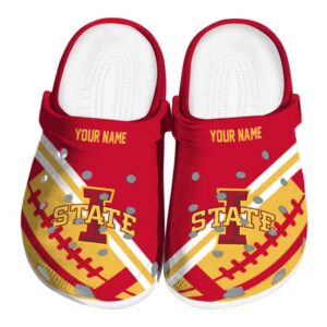 custom iowa state cyclones football motif clog best selling
