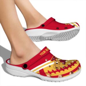 custom iowa state cyclones football motif clog fashion forward