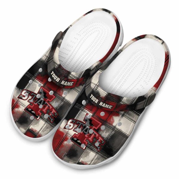 custom iowa state cyclones plaid fusion clog latest model