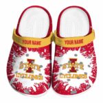 custom iowa state cyclones splash art clog best selling
