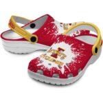 custom iowa state cyclones splash art clog best selling