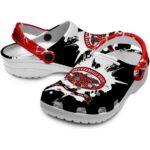 custom jacksonville state gamecocks splatter pattern clog best selling