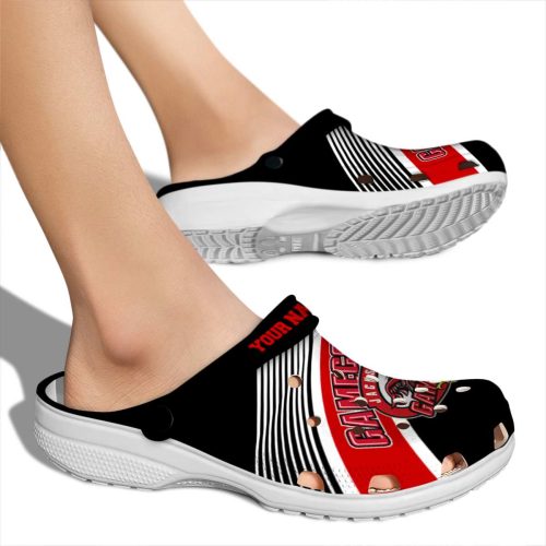 custom jacksonville state gamecocks vibrant dual tone clog fashion forward