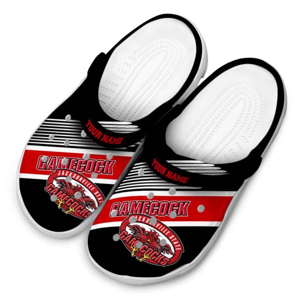 custom jacksonville state gamecocks vibrant dual tone clog latest model