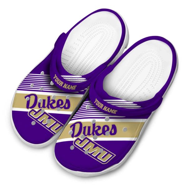 custom james madison dukes vibrant dual tone clog latest model