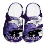 custom kansas state wildcats baseball helmet clog best selling