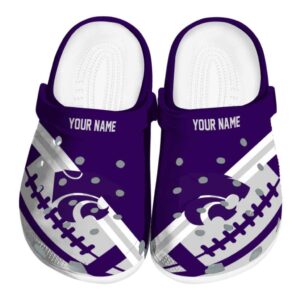 custom kansas state wildcats football motif clog best selling