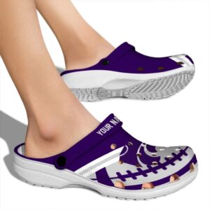 custom kansas state wildcats football motif clog fashion forward