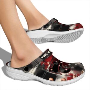 custom kansas state wildcats plaid fusion clog fashion forward