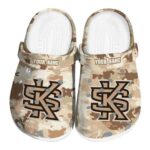 custom kennesaw state owls desert camo clog best selling