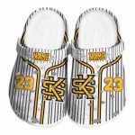 custom kennesaw state owls pinstripe pattern clog best selling