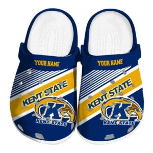 custom kent state golden flashes vibrant dual tone clog best selling