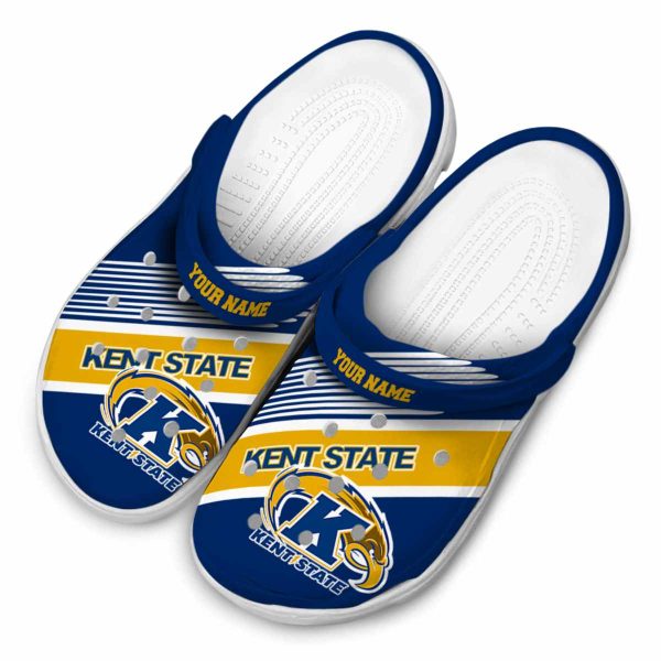 custom kent state golden flashes vibrant dual tone clog latest model
