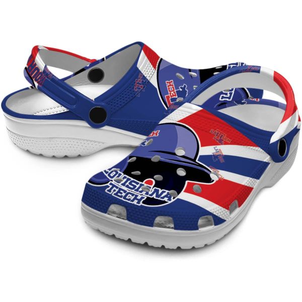 custom la tech baseball helmet clog high quality