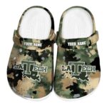 custom la tech camouflage craze clog best selling