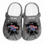 custom la tech cracked ground texture clog best selling