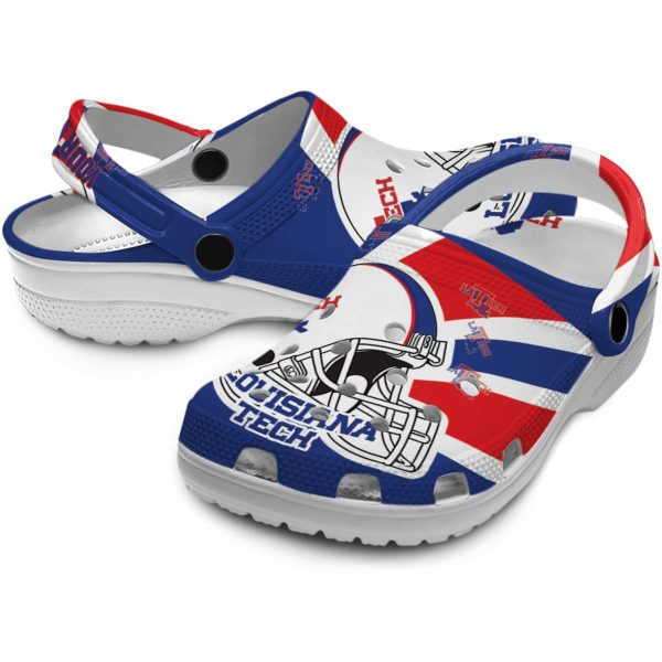 custom la tech football helmet clog high quality