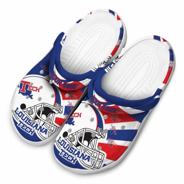 custom la tech football helmet clog latest model