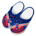 custom la tech football motif clog best selling