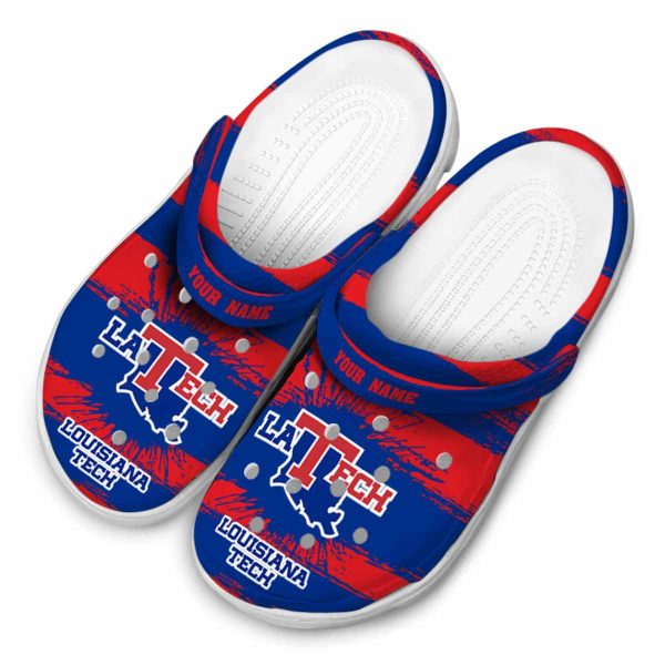 custom la tech paint splatter graphics clog latest model
