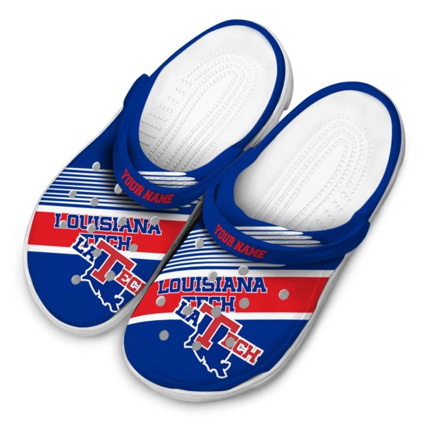 custom la tech vibrant dual tone clog latest model