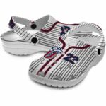 custom liberty flames pinstripe pattern clog best selling