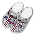 custom liberty flames pinstripe pattern clog best selling