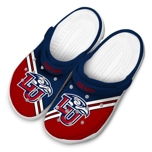 custom liberty flames striped accents clog latest model