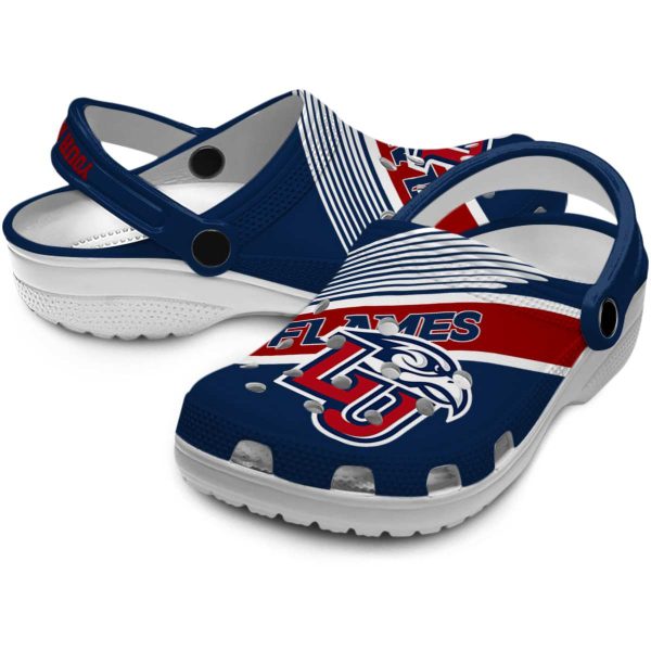 custom liberty flames vibrant dual tone clog high quality
