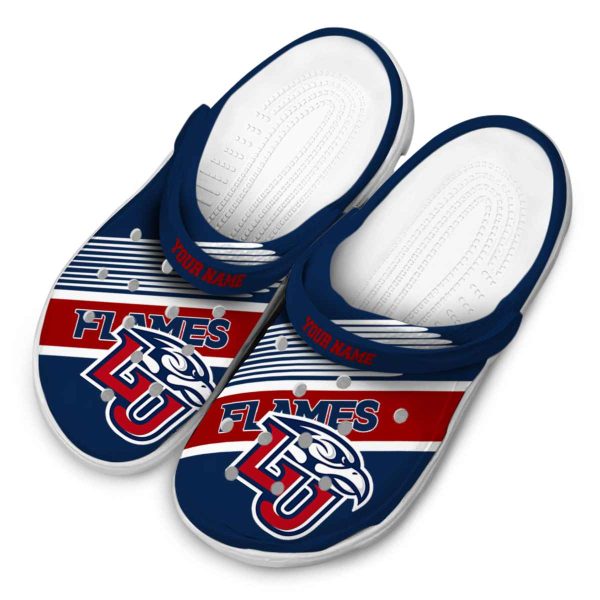 custom liberty flames vibrant dual tone clog latest model